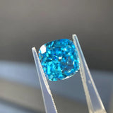 Ruif Square Cushion CZ High Carbon Diamond 4K Cutting 5A for Jewelry Making