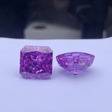 Ruif Square CZ Gemstone Octangle Crushed Ice Cut 5A for Jewelry Making