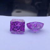 Ruif Square CZ Gemstone Octangle Crushed Ice Cut 5A for Jewelry Making