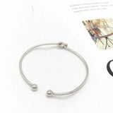 925 Sterling Silver Cuff Bangles for Women Party Open Bangle Bracelets