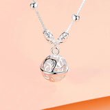 925 Sterling Silver Bell Pendant Anklets for Women Ladies Fine Jewelry YBR272