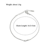 Ruifan 925 Silver Snake & Beads Chain Bracelet YBR163