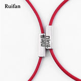 Red Rope Couple 925 Silver Bracelets Lucky Charm Wedding Jewelry
