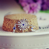 Ruifan Sun CZ Slim Chain 925 Silver Bracelet YBR030