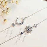 Ruifan Sun CZ Slim Chain 925 Silver Bracelet YBR030