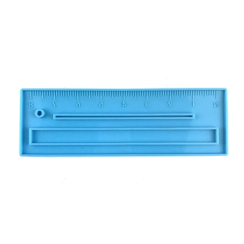 Silicone Resin Mold Scale Ruler Epoxy Casting Mold for DIY Craft 124A