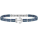 Anchor Charms Bracelet Men Ceramic Bracelet Stainless Steel Jewels Clasp