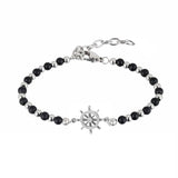 Stainless Steel Wheel Bracelet for Men Bead Bracelet