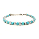 Stainless Steel Bead Stone Bracelet Jewelry
