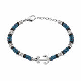 Men's Stainless Steel Anchor Bracelet O Jewelry