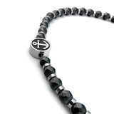 Men's Iron Ore Bracelet with Anchor Pendant