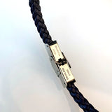 Men's Rope Chain Bracelet with Stainless Steel Wristband