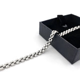 Men's Stainless Steel Link Chain Adjustable Size Bracelet