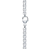 Stainless Steel Venetian Box Chain Bracelet 4mm