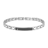 Men's Stainless Steel Bracelet Anchor Pattern Adjustable Size