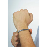Men's Stainless Steel Bracelet Anchor Pattern Adjustable Size