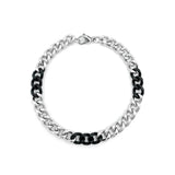 Men's Stainless Steel Chain Bracelet Hand Jewelry