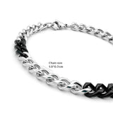 Men's Stainless Steel Chain Bracelet Hand Jewelry
