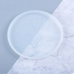 Rune Stone Silicone Resin Mold Divination Tray DIY Home Crafts
