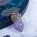 Rune Stone Silicone Resin Mold Divination Tray DIY Home Crafts
