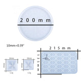 Runes Symbol Cards Dice Crystal Epoxy Resin Mold Divination Board Silicone Mould