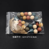 Rustic Pastoral Retro Style Beads String And Wooden Bead Garland