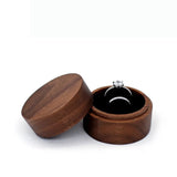 Rustic Wedding Ring Bearer Box Wooden Organizer