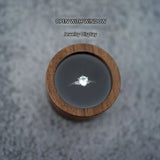 Rustic Wedding Ring Bearer Box Wooden Organizer