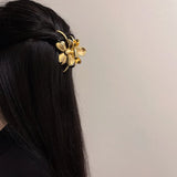 Metal Flowers Hairpin Hair Clips for Women Party Jewelry Headwear