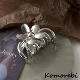 Metal Flowers Hairpin Hair Clips for Women Party Jewelry Headwear