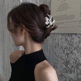 Metal Flowers Hairpin Hair Clips for Women Party Jewelry Headwear