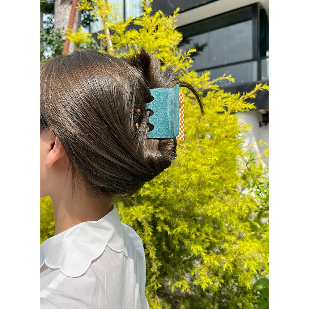 Ry Hair Accessories Lattice Hair Clip Acetate Multicolor Hairpin