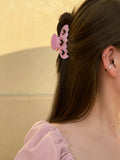 Sweet Heart Hairpin Acetic Acid Hair Clip for Women Y2K Accessories
