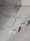 S'SETEEL Geometric Texture 925 Silver Bracelet