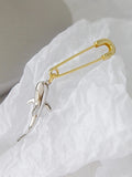 Sterling Silver Shark Earring 925