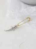 Sterling Silver Shark Earring 925