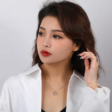 925 Silver 12 Constellations Necklace Choker Fine Jewelry