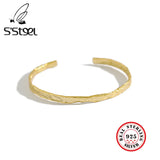 925 Sterling Silver Bangle Cuff Bracelet Jewellery for Women