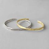 925 Sterling Silver Bangle Cuff Bracelet Jewellery for Women