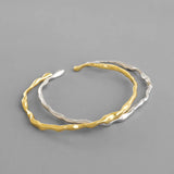 925 Silver Bangles for Women Open Cuff Bracelet Bangle Fine Jewelry