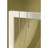 925 Sterling Silver Chain Choker Necklace Personalized Gift