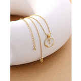925 Silver Flower Necklace Chains Women Pendants Jewelry