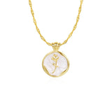 925 Silver Flower Necklace Chains Women Pendants Jewelry