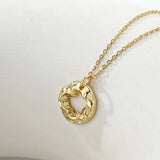 925 Sterling Silver Hollow Pendants Necklace For Women Clavicle Chain