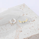 925 Sterling Silver Hoop Earring For Women Huggie Earrings Personalized