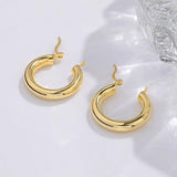 S'STEEL 925 Sterling Silver Hoops Earrings Circle For Women Wedding
