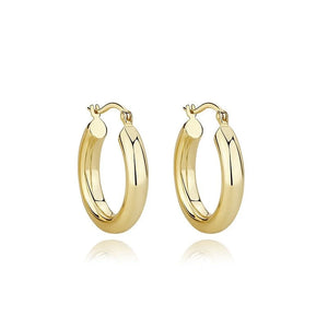 S'STEEL 925 Sterling Silver Hoops Earrings Circle For Women Wedding