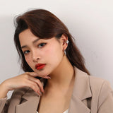 S'STEEL 925 Sterling Silver Hoops Earrings Circle For Women Wedding