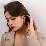 S'STEEL 925 Sterling Silver Hoops Earrings Circle For Women Wedding