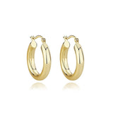 S'STEEL 925 Sterling Silver Hoops Earrings Circle For Women Wedding